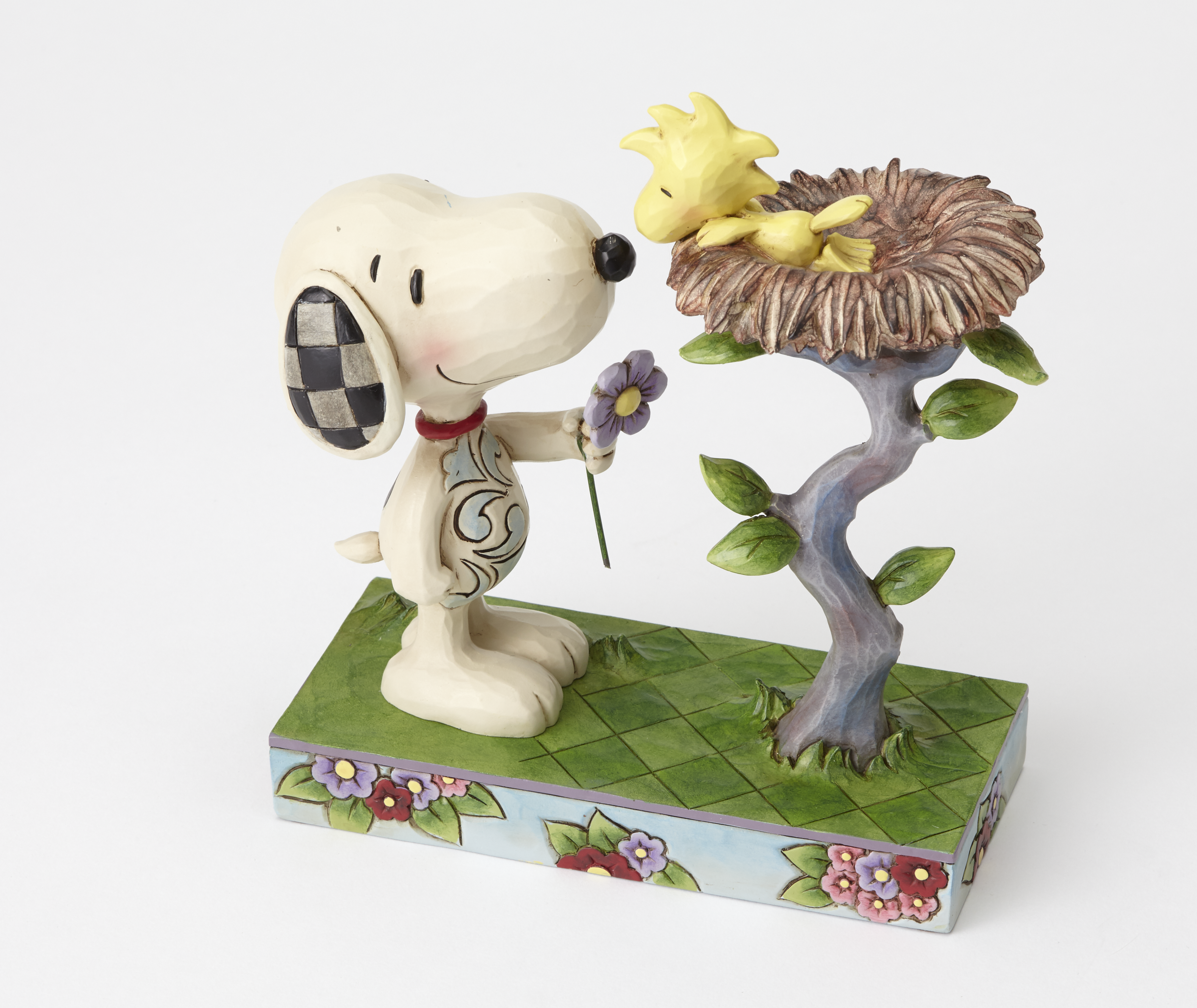 Jim Shore Peanuts Snoopy With Woodstock in Nest 4054079