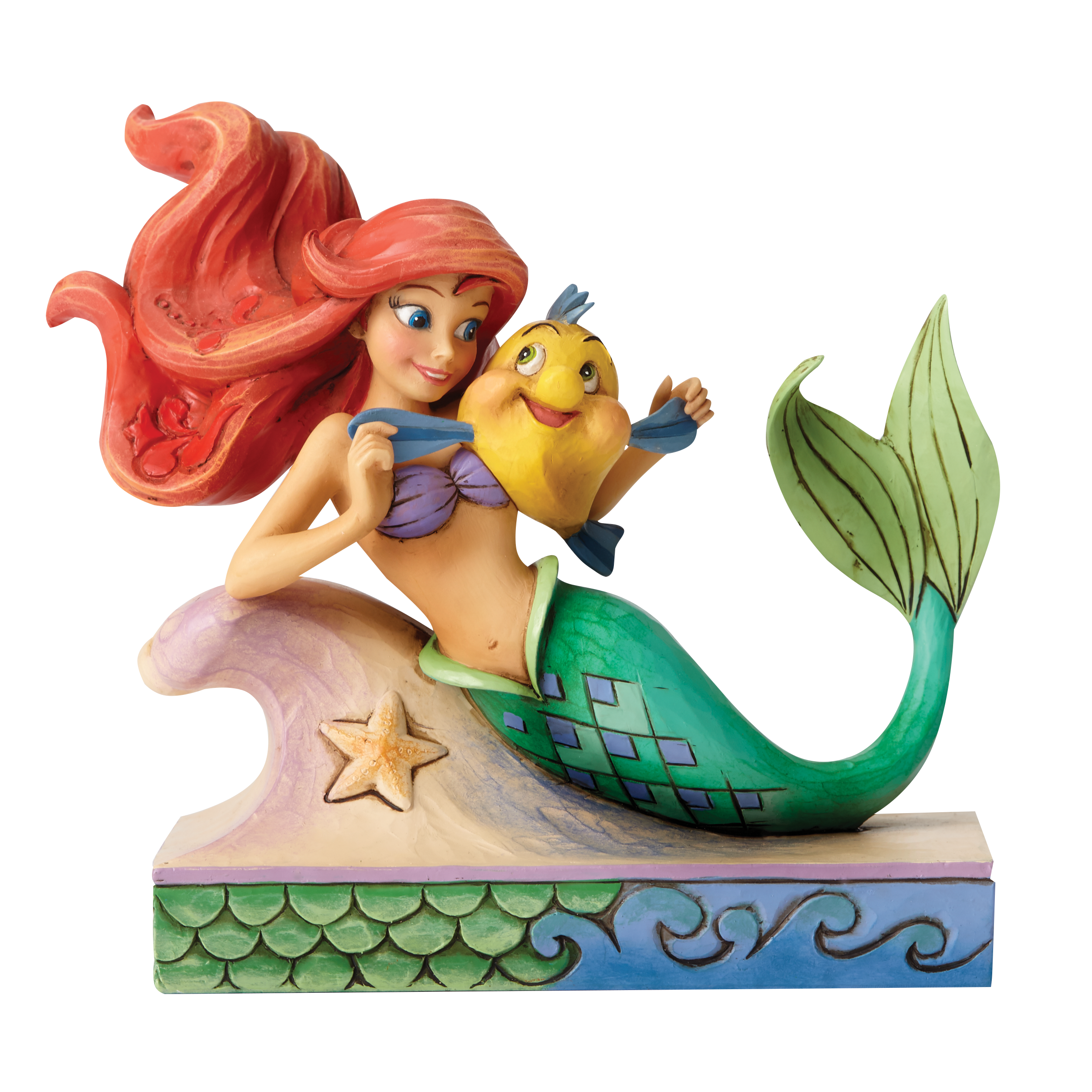 disney ariel fishing pole Disney Traditions Ariel with Flounder Fun and Friends 4054274 – Thompson Jewelry AR