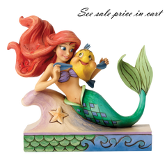 Disney Traditions Ariel with Flounder Fun and Friends 4054274