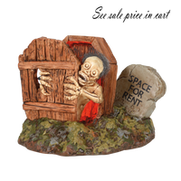 Halloween Village Accessories Lit Haunted Exit 6005560