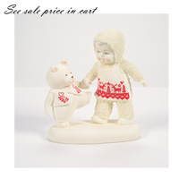 Snowbabies Strolling hand in hand Teddy Bear 6008645