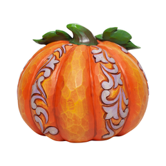 Jim Shore Disney Traditions Stitch in Jack o Lantern 6007080