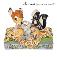 Disney Traditions Bambi and Friends in Flowers 6008318