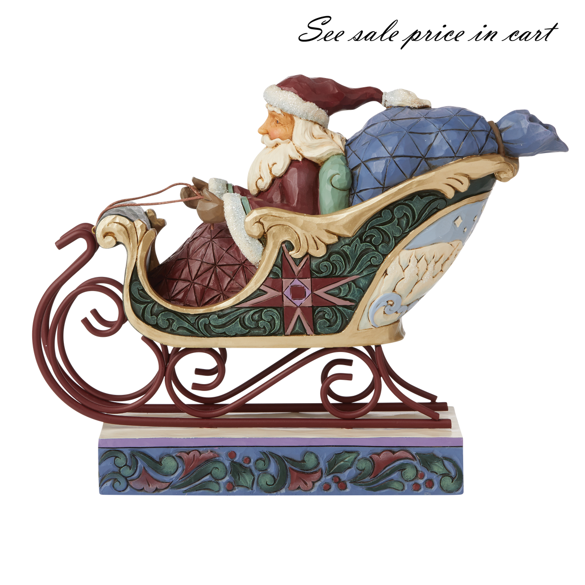 Heartwood Creek Santa in Sleigh 6008765