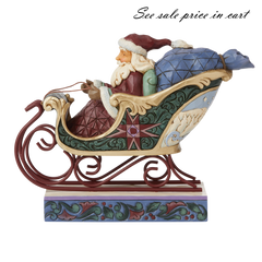 Heartwood Creek Santa in Sleigh 6008765