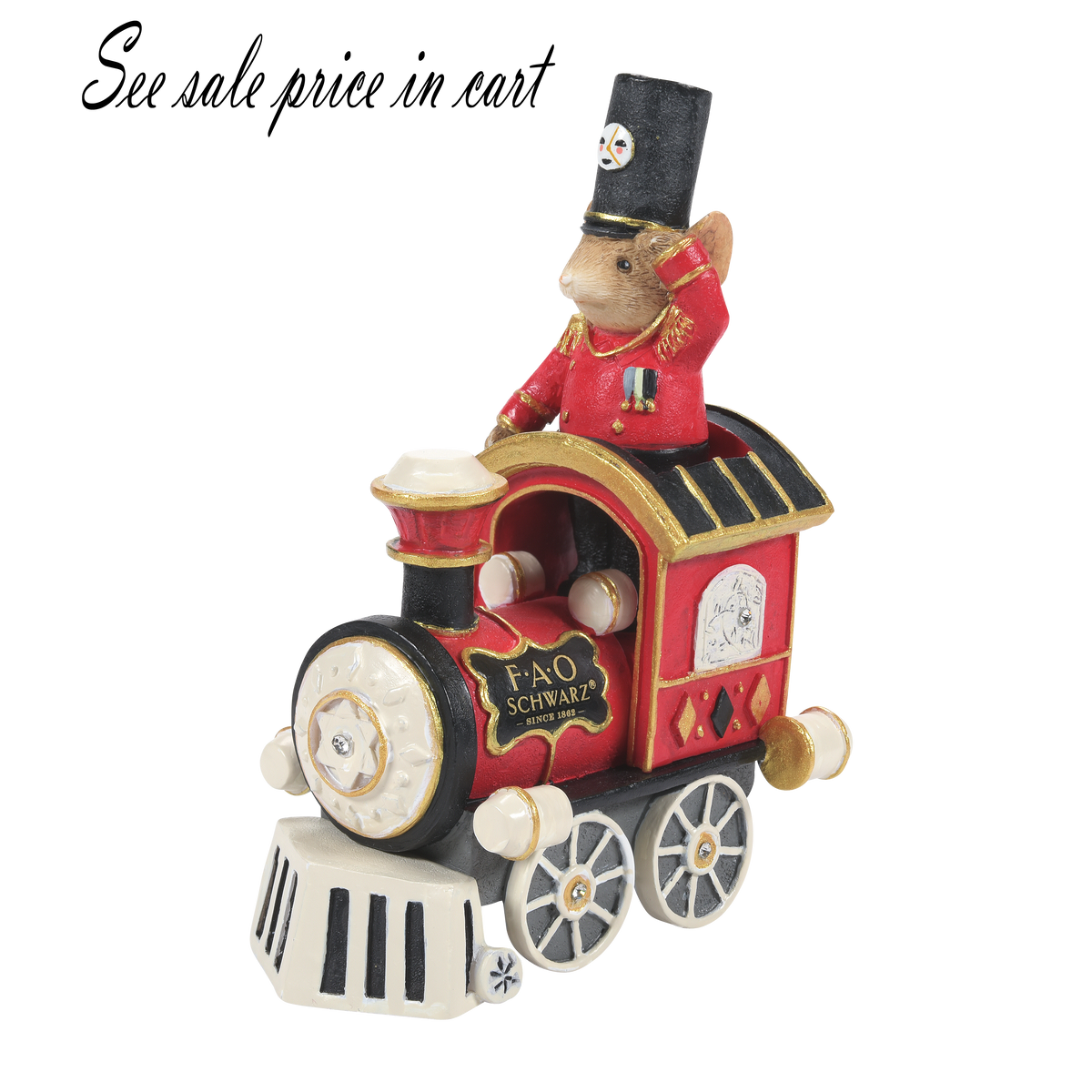 Mouse FAO Schwarz Locomotive Christmas 6008835