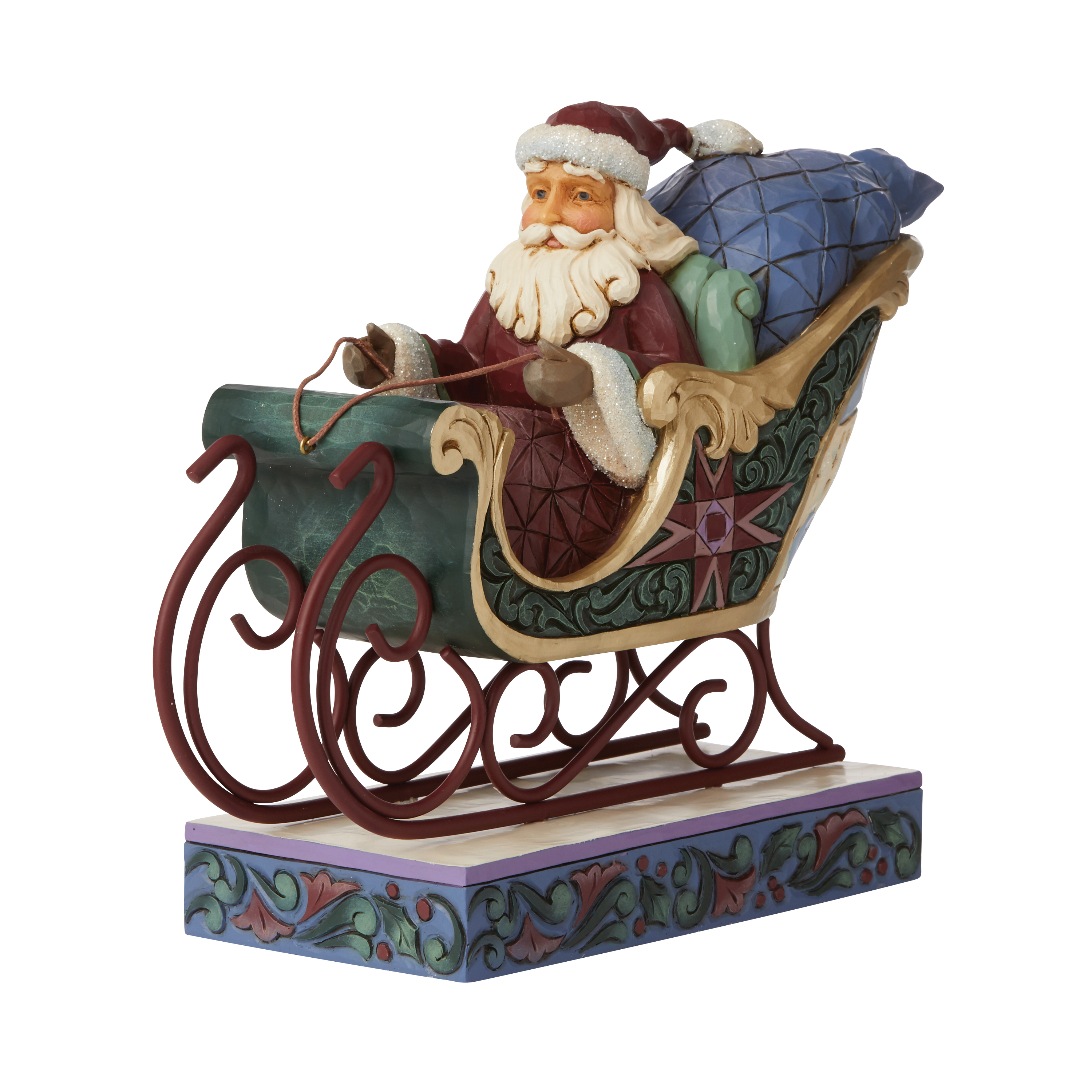 Heartwood Creek Santa in Sleigh 6008765