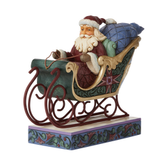 Heartwood Creek Santa in Sleigh 6008765