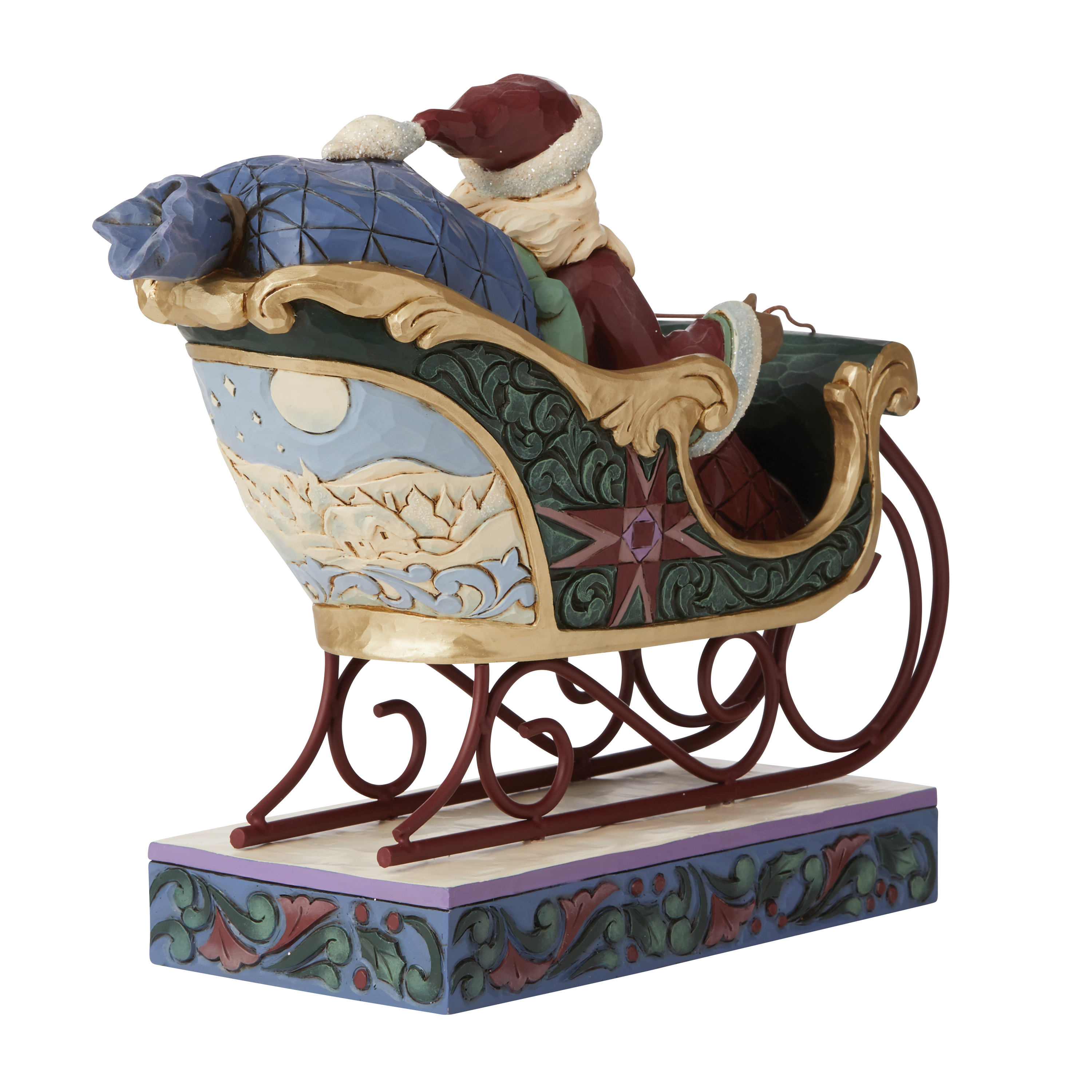 Heartwood Creek Santa in Sleigh 6008765