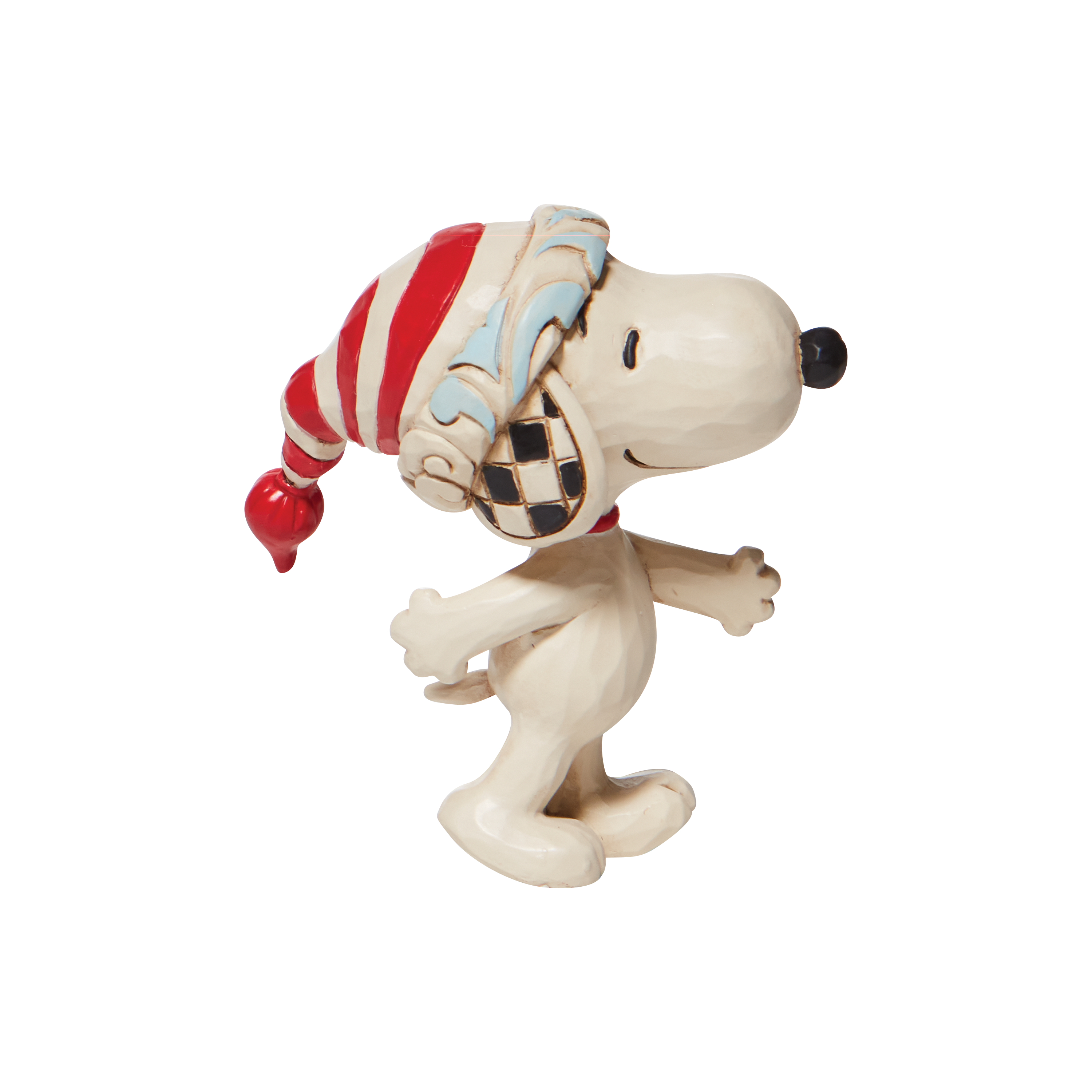 Jim Shore Snoopy with Red & White Cap Mini Figurine 6008960