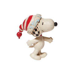 Jim Shore Snoopy with Red & White Cap Mini Figurine 6008960