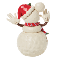 MICKEY MOUSE SNOWMAN Snowy Smiles Disney Traditions 6008976