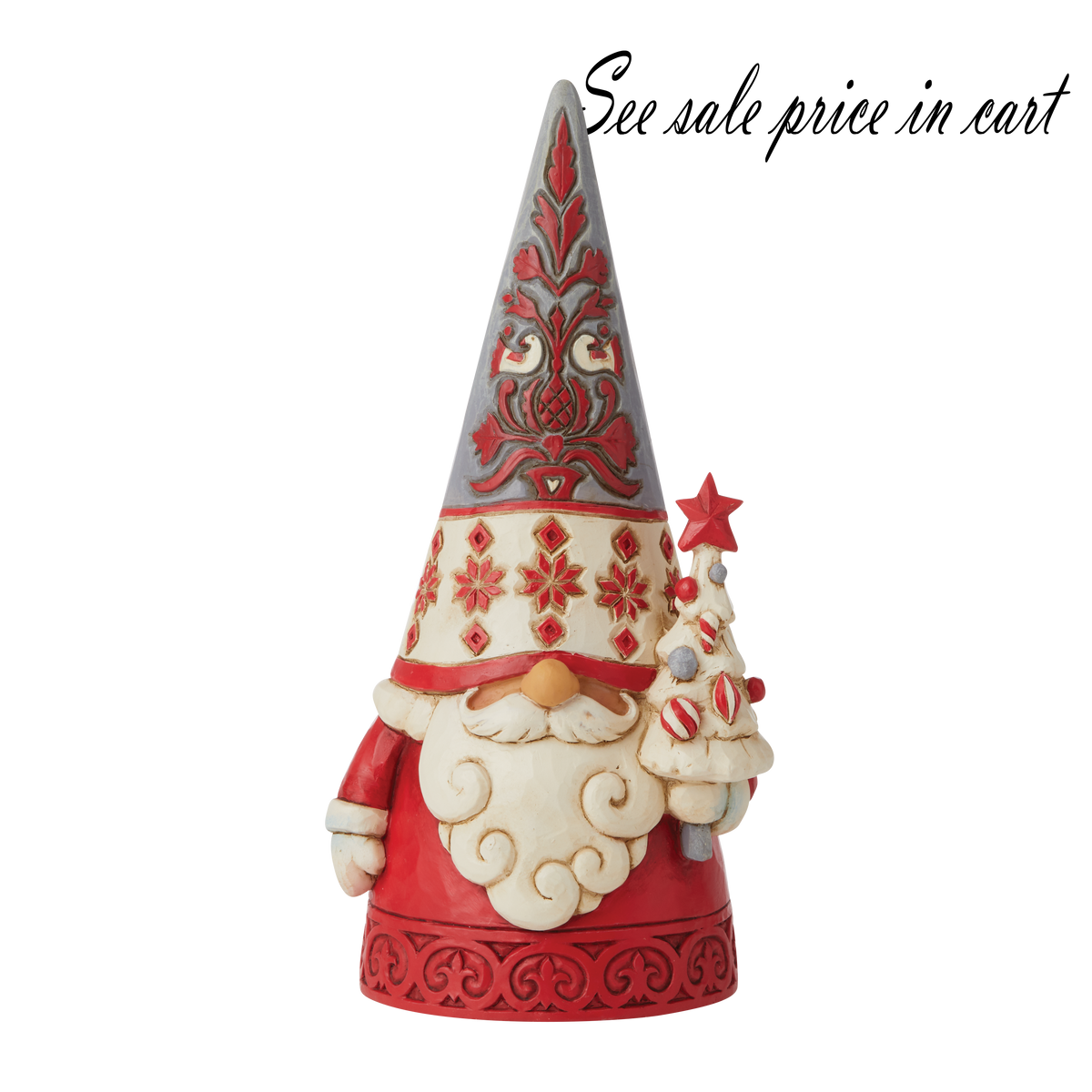 Heartwood Creek Nordic Noel Gnome with Tree 6009499