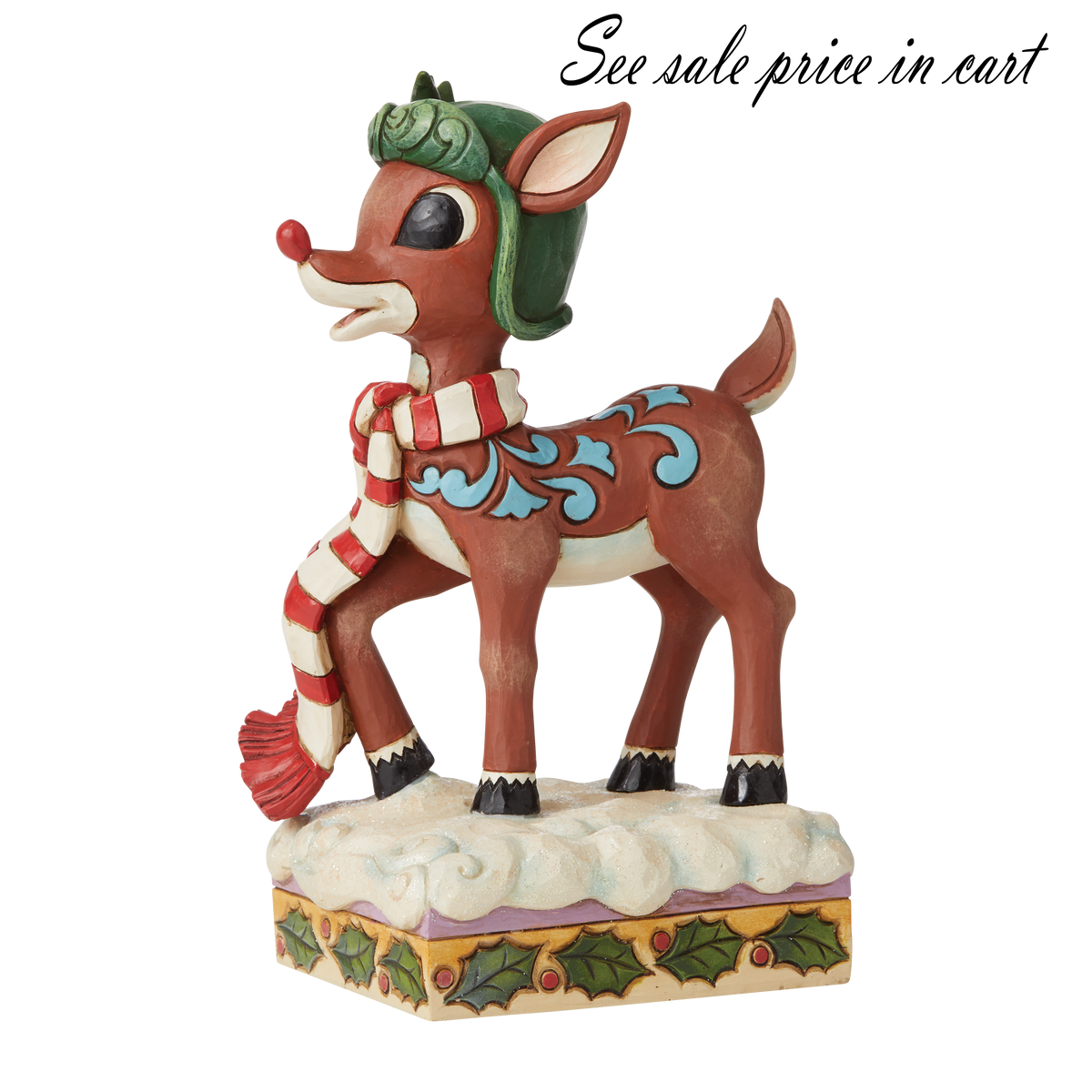 Rudolph Traditions Rudolph in Aviator Hat 6009111