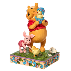 Pooh & Piglet with chick Spring Surprise Jim Shore Disney Traditions 6010103