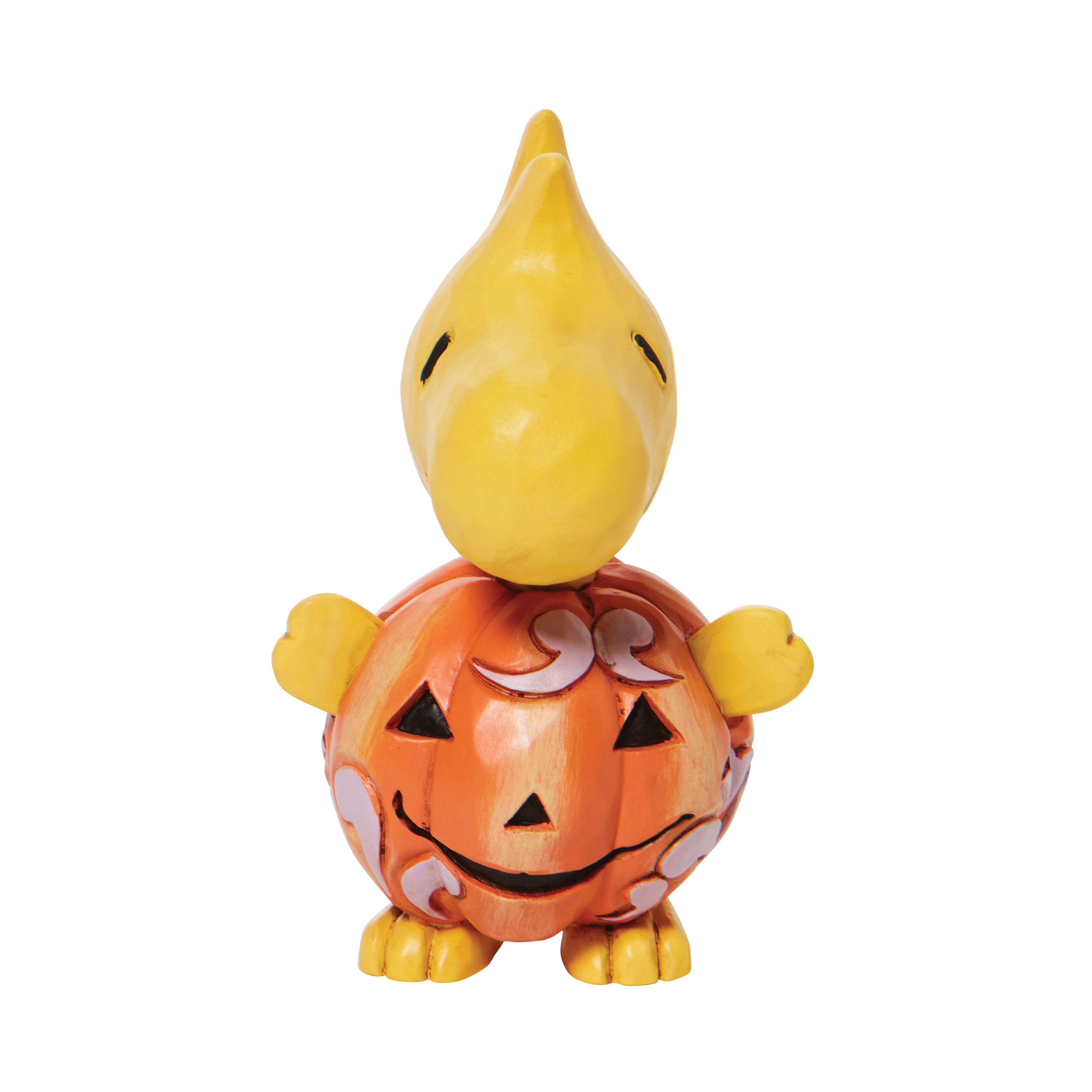 Jim Shore Peanuts Woodstock Pumpkin Mini Figurine 6010319