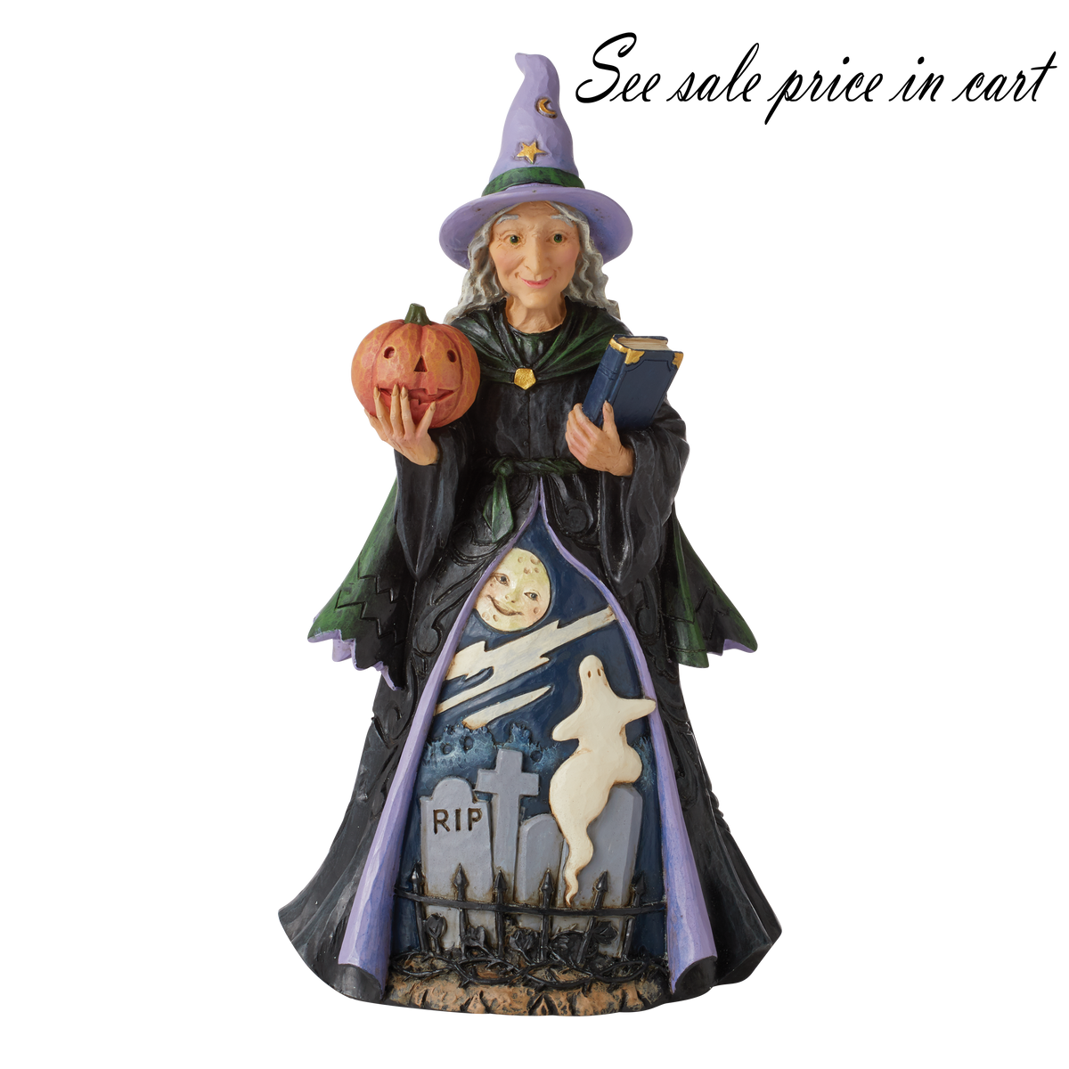 'Magic By The Moonlight' Witch with Graveyard Scene 6010667