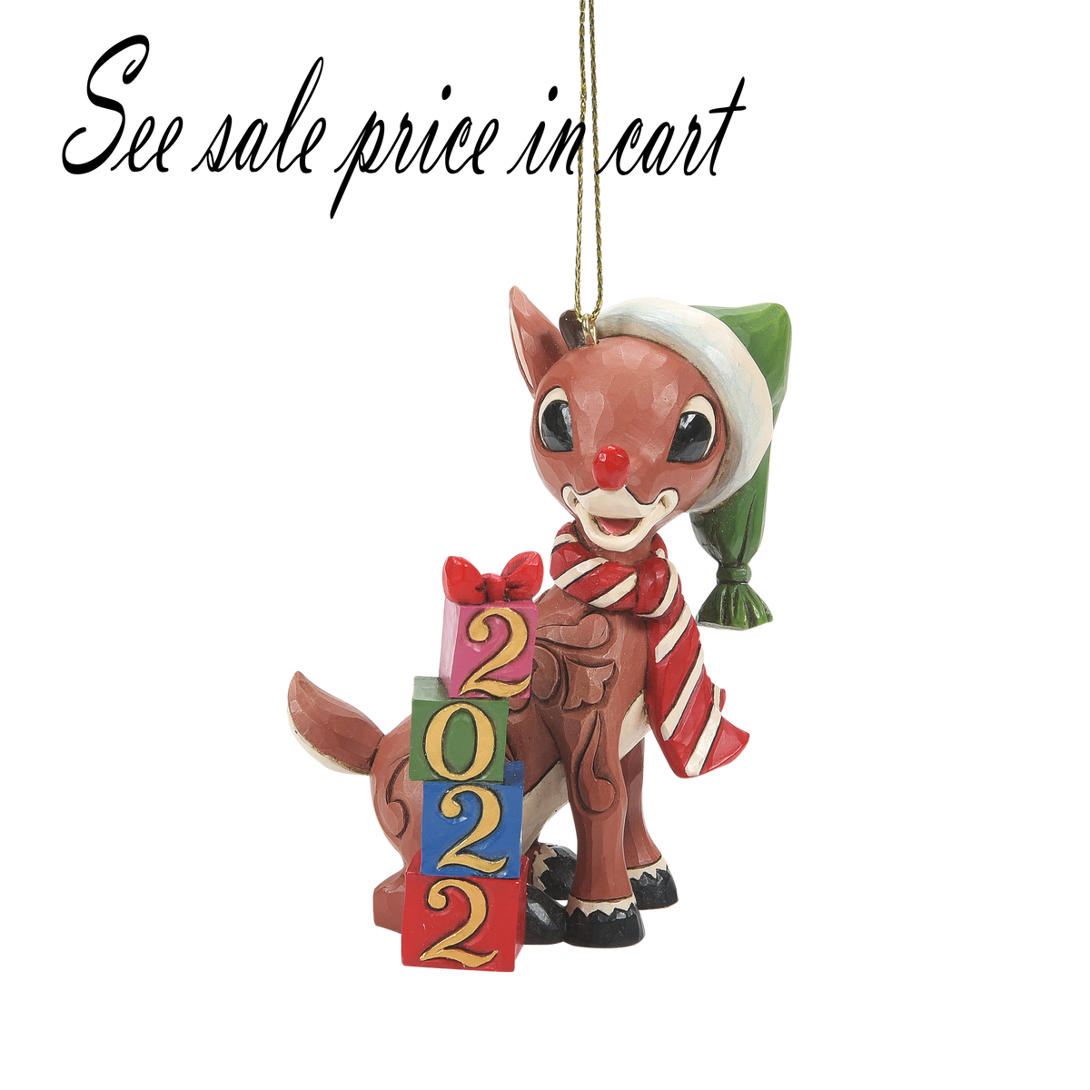 Jim Shore Rudolph Traditions Hanging Ornament 6010719