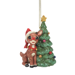 Rudolph with Christmas tree 6010720