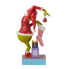 Grinch By Jim Shore Grinch Stealing Ornament Figurine 6010781