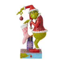 Grinch By Jim Shore Grinch Stealing Ornament Figurine 6010781