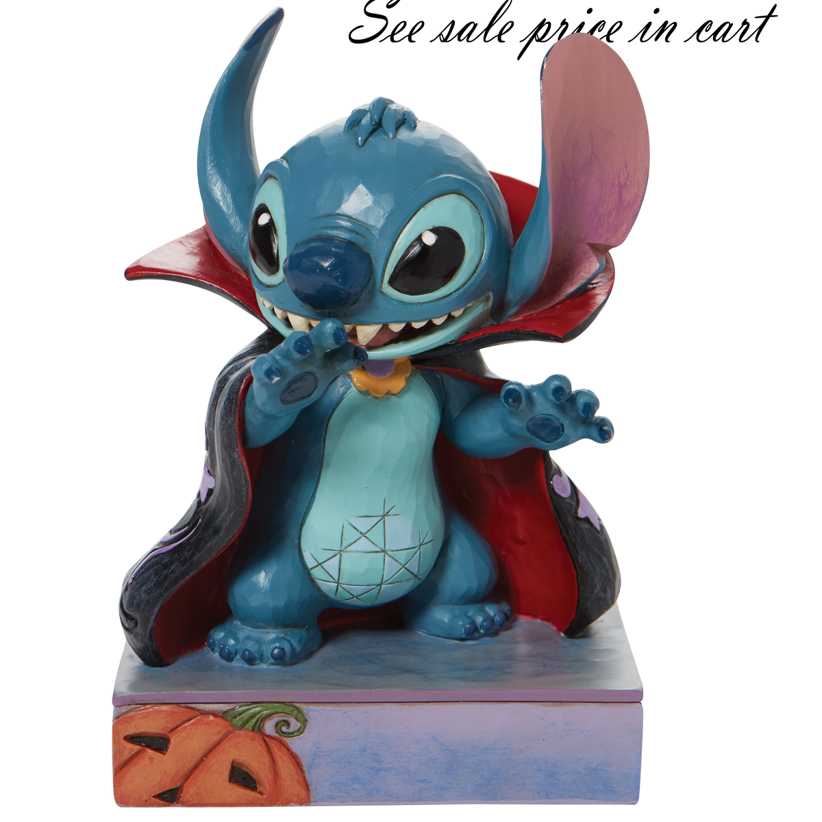 Disney Traditions Halloween Stitch Vampire Figurine 6010863