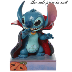 Disney Traditions Halloween Stitch Vampire Figurine 6010863