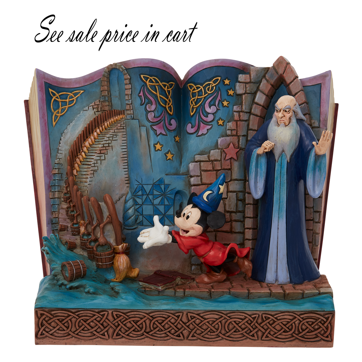 Disney Traditions SORCERER MICKEY STORY BOOK 6010883