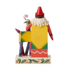 Crayola Santa With Reindeer Figurine 6011237