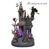 WELCOME ARE THE WICKED 6012751 Haunted House LED Musical