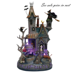 WELCOME ARE THE WICKED 6012751 Haunted House LED Musical