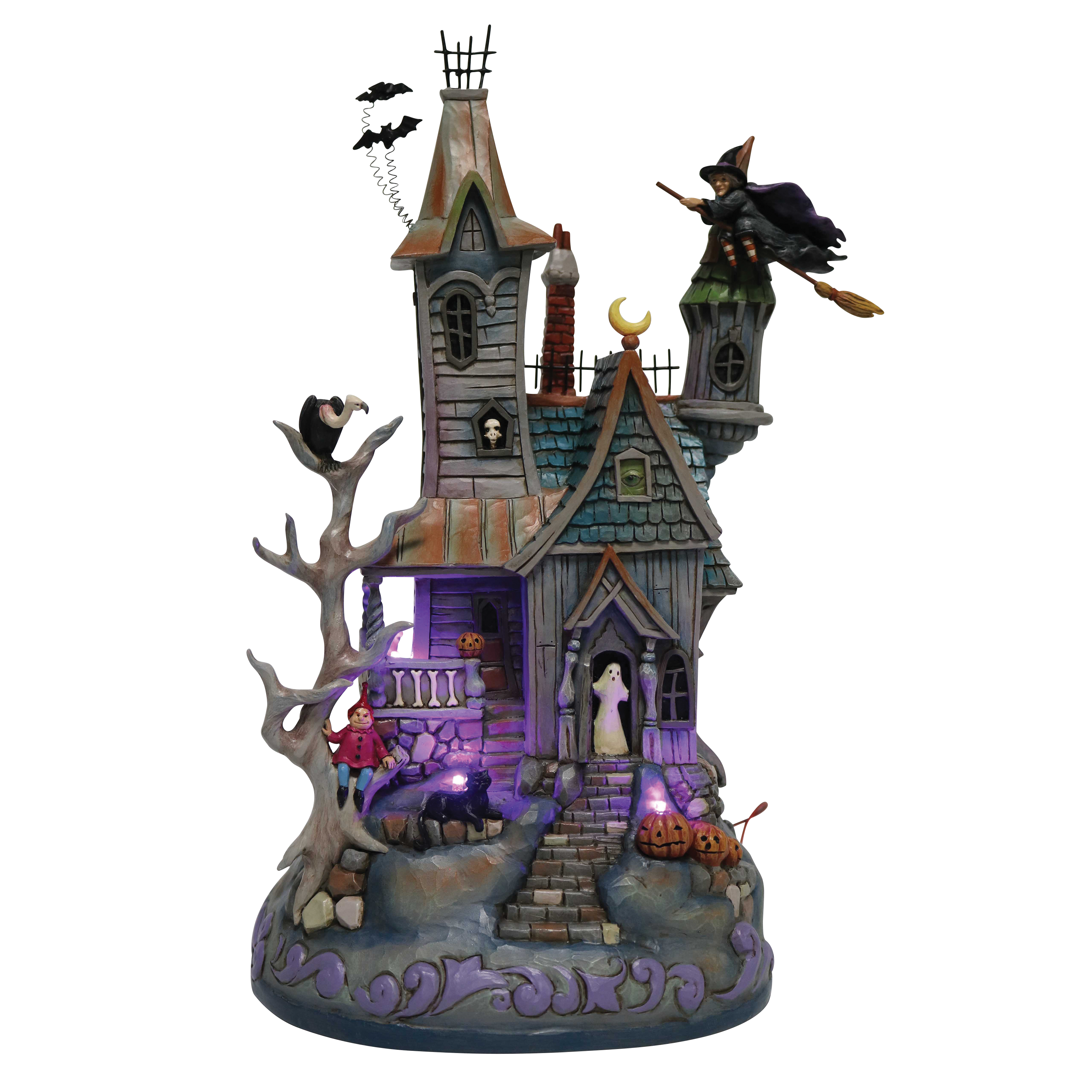 WELCOME ARE THE WICKED 6012751 Haunted House LED Musical