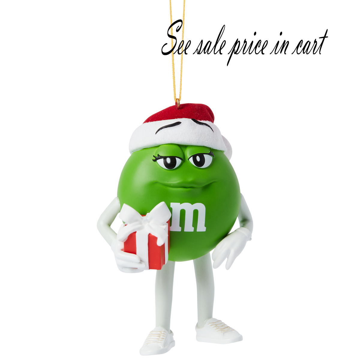 M&M'S Ornament Green Character H/O Studio Brands 6014575