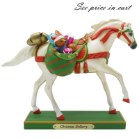 Trail of Painted Ponies 'Christmas Delivery' Horse Figurine  6009478