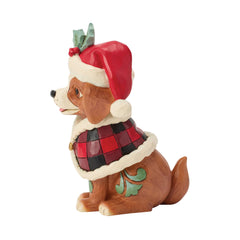 Enesco Jim Shore Heartwood Creek Highland Glen Dog Wearing a Cape 6019274