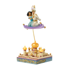 Enesco Disney Traditions  Aladdin and Jasmine Magic Carpet Ride Light Up 6018727