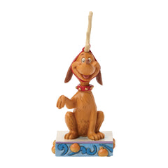 Enesco Dr. Seuss Grinch by Jim Shore Reindeer Max with Bell on Tail 6018952