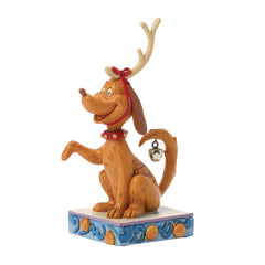 Enesco Dr. Seuss Grinch by Jim Shore Reindeer Max with Bell on Tail 6018952