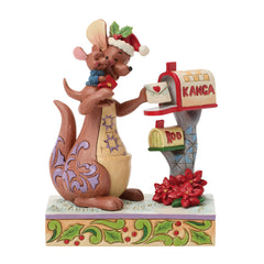 Enesco Disney Traditions Winnie The Pooh Kanga and Roo at The Mailbox 6018707