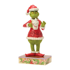 Enesco Dr. Seuss Grinch  Holding a Hot Chocolate Mug 6018950