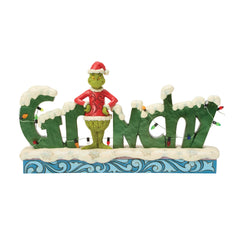 Enesco Dr. Seuss Grinch by Jim Shore Grinchy Word Standing Pose 6018954