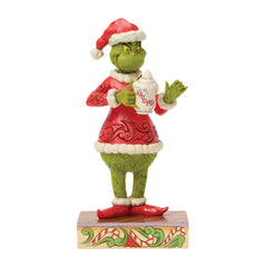 Enesco Dr. Seuss Grinch  Holding a Hot Chocolate Mug 6018950