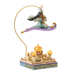 Enesco Disney Traditions  Aladdin and Jasmine Magic Carpet Ride Light Up 6018727