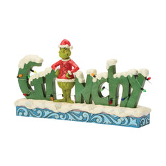 Enesco Dr. Seuss Grinch by Jim Shore Grinchy Word Standing Pose 6018954