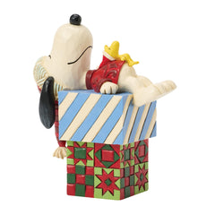 Enesco Peanuts by Jim Shore Snoopy and Woodstock Sleeping 6018683