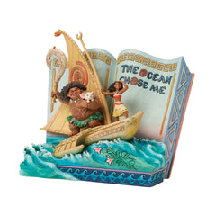 Enesco Disney Traditions Moana The Ocean Chose Me Story Book 6018928