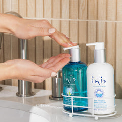 Inis the Energy of the Sea - Liquid Hand Soap and Lotion Set with Caddy