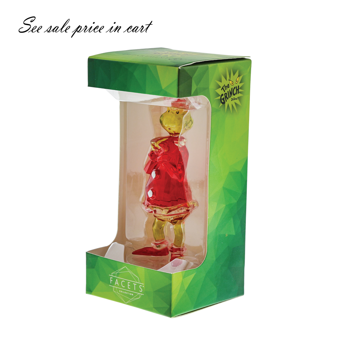 Disney Showcase Facets Design Collection Grinch Figure 6009076