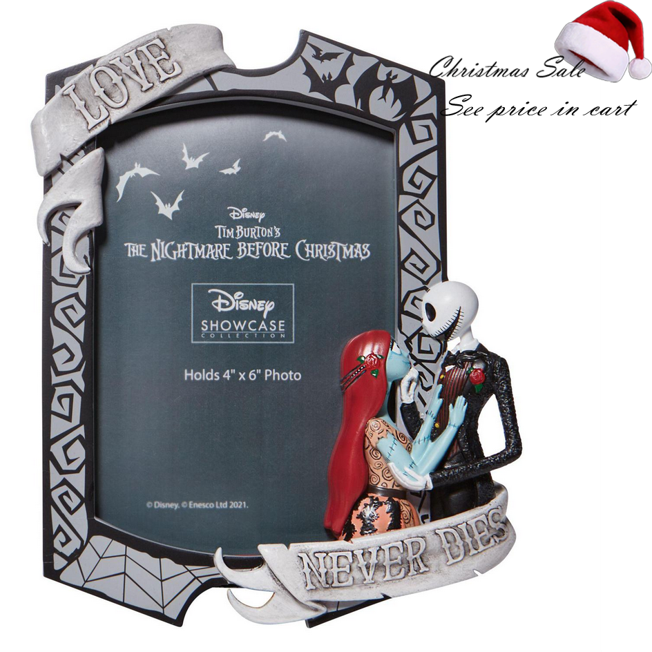 Jack & Sally Picture Frame Disney Showcase 6008702