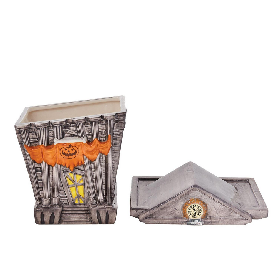 Halloween Town City Hall Nightmare Before Christmas Cookie Jar 6010946